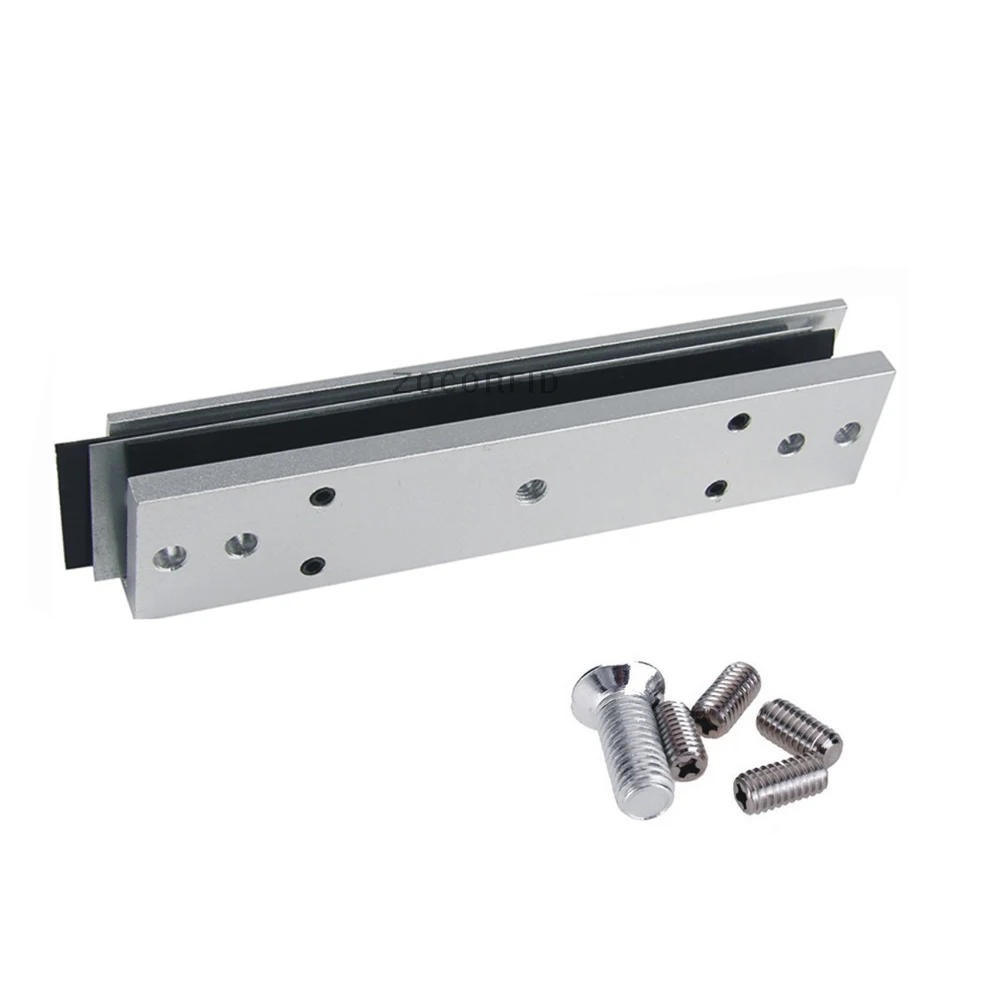 180kg 280kg Magnetic lock U shape bracket 350lbs frameless glass door Access Control System