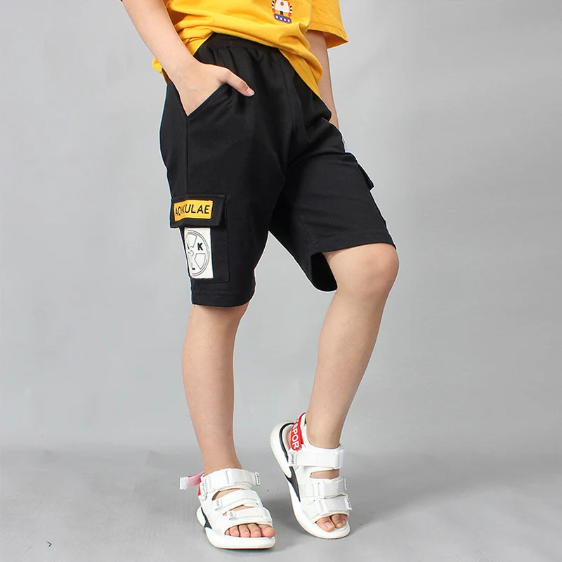 IENENS Boys Shorts Bermudas Child Breathable Summer Clothes Kids Baby Boy Casual Cargo Shorts 5-14 Years Sports Pants