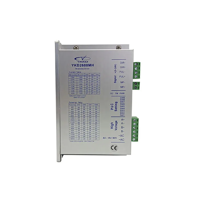 NEMA Two-phase stepper driver YKD2608MH NEMA 23/3432-bit digital signal digital single-axis motor controller input voltage DC24-