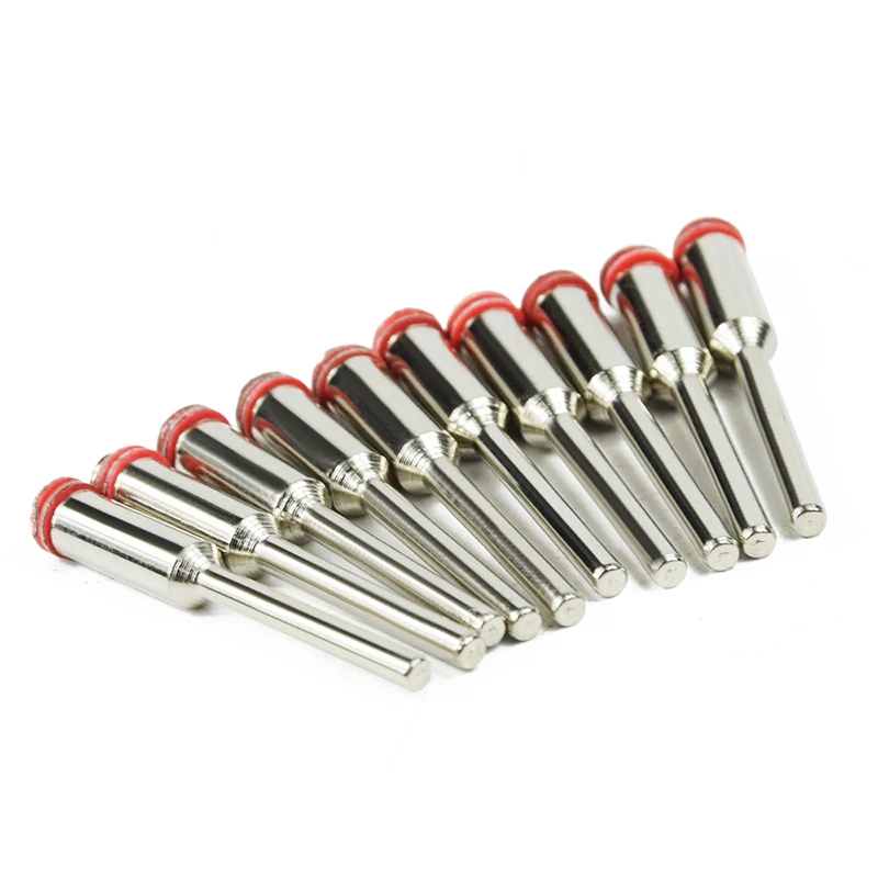 Mandrin à vis en acier pour Dremel, support de coupe de tige, accessoires à distance, outils, mandrin à disque, poignée, 2.35mm, 3.0mm, ensemble de 20 pièces
