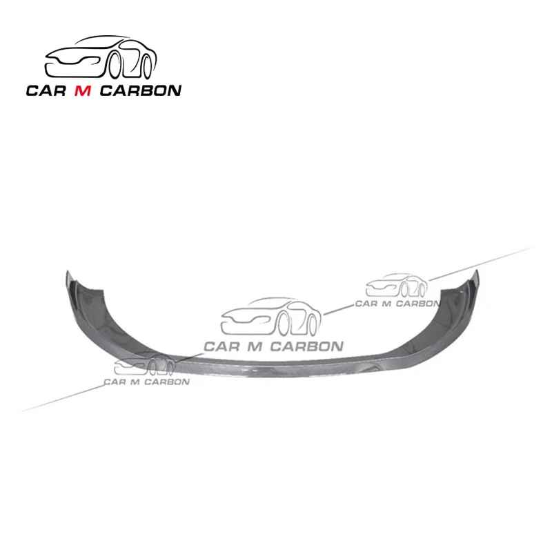 Carbon Fiber front lip spoiler and Front air intakes add-ons fit for S class  W222 S63 S65 2018-2019