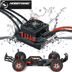 Hobbywing QuicRun 10BL60 60A 2-3S bezszczotkowy czujnik ESC 6V/3A BEC kontroler prędkości dla 1/10 samochodów turystycznych Buggy Monster Truck Toy