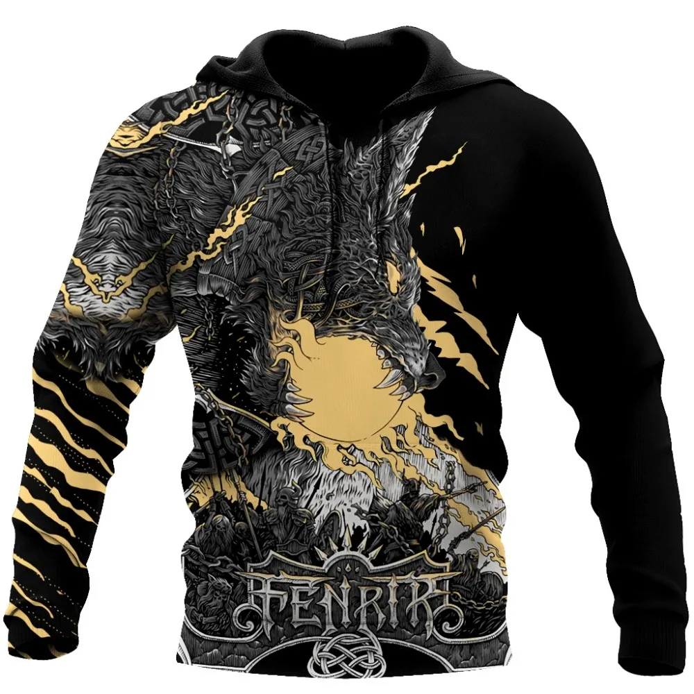 

CLOOCL Beautiful Fenrir Wolf Viking 3D All Over Print Pattern Unisex Hoodie Men Sweatshirt Zip Pullover Casual Jacket Tracksuit