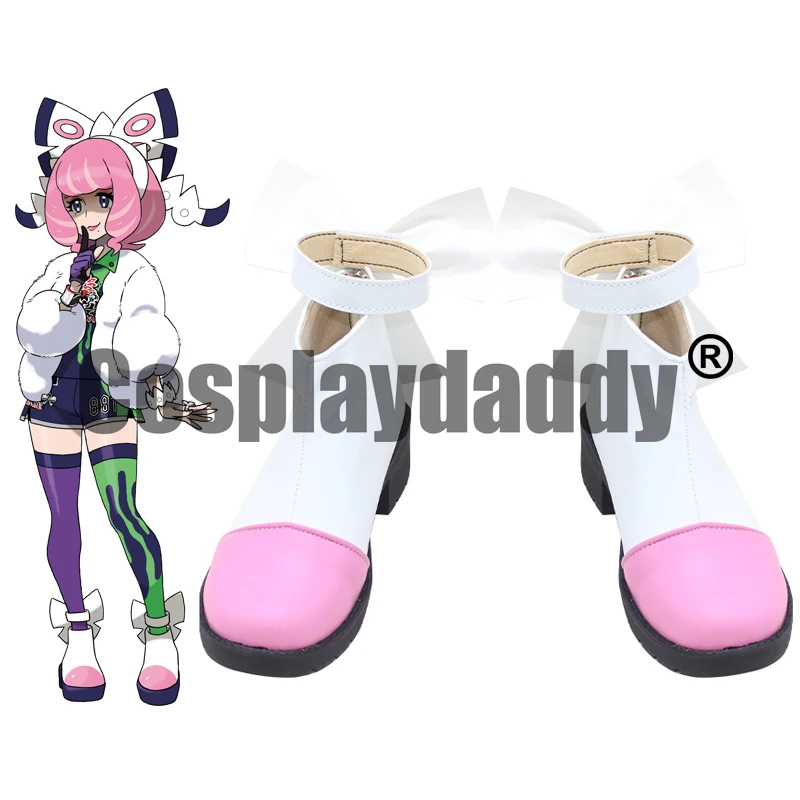 The Isle of Armor Sword Galar Region Trainer Klara Kurara Game Cosplay Shoes Boots X002