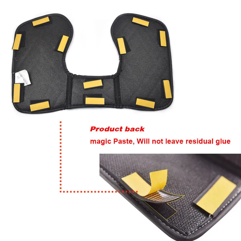 Car Seat Rear Anti-Kick Cover Leather Anti-Dirty Pad Car Styling Protective Mat For Kia Seltos 2020 2021 Interior Accessories