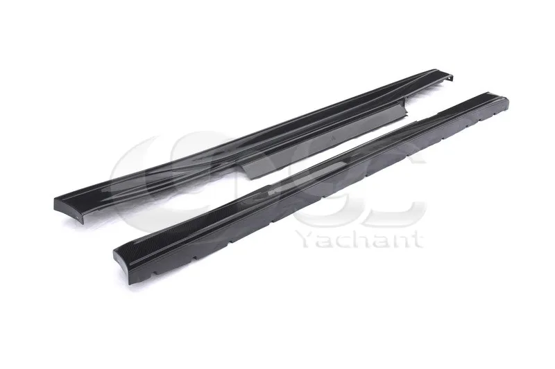 Car-Styling New Auto Accessories Carbon Fiber CF Side Skirt 2 Pcs Fit For 2008-2015 Skyline R35 GTR NI Style Side Skirts