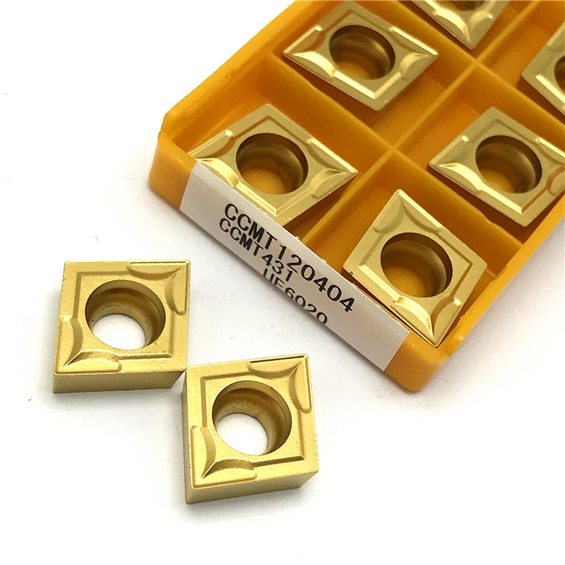 Внешняя фреза CCMT120404 UE6020, металлический токарный инструмент, инструменты с ЧПУ, режущий инструмент CCMT 120404, токарная вставка
