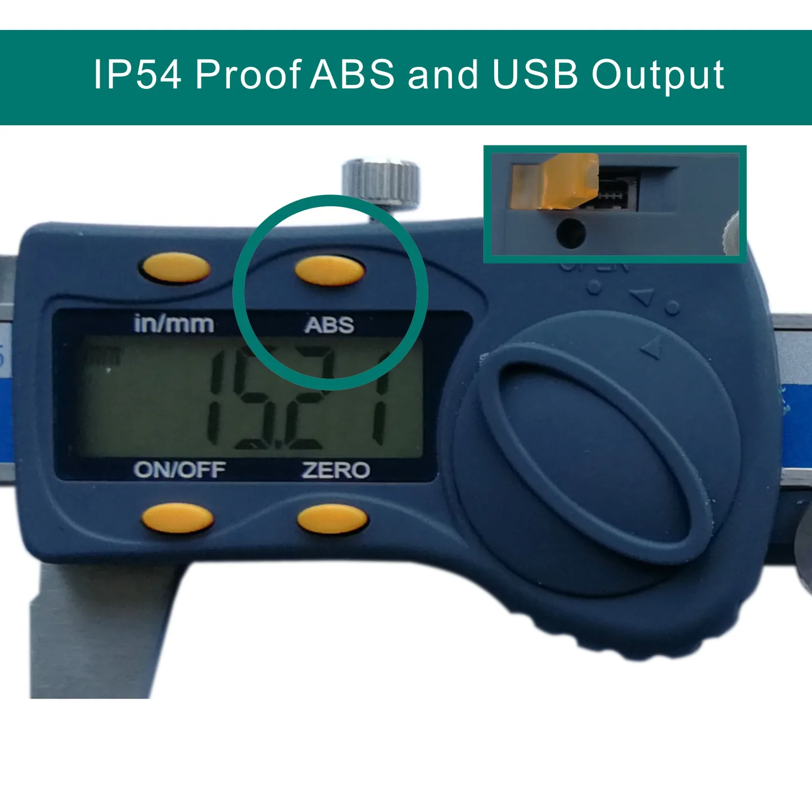 INSTAR Digital Caliper Stainless Steel ABS 0-150mm/6\