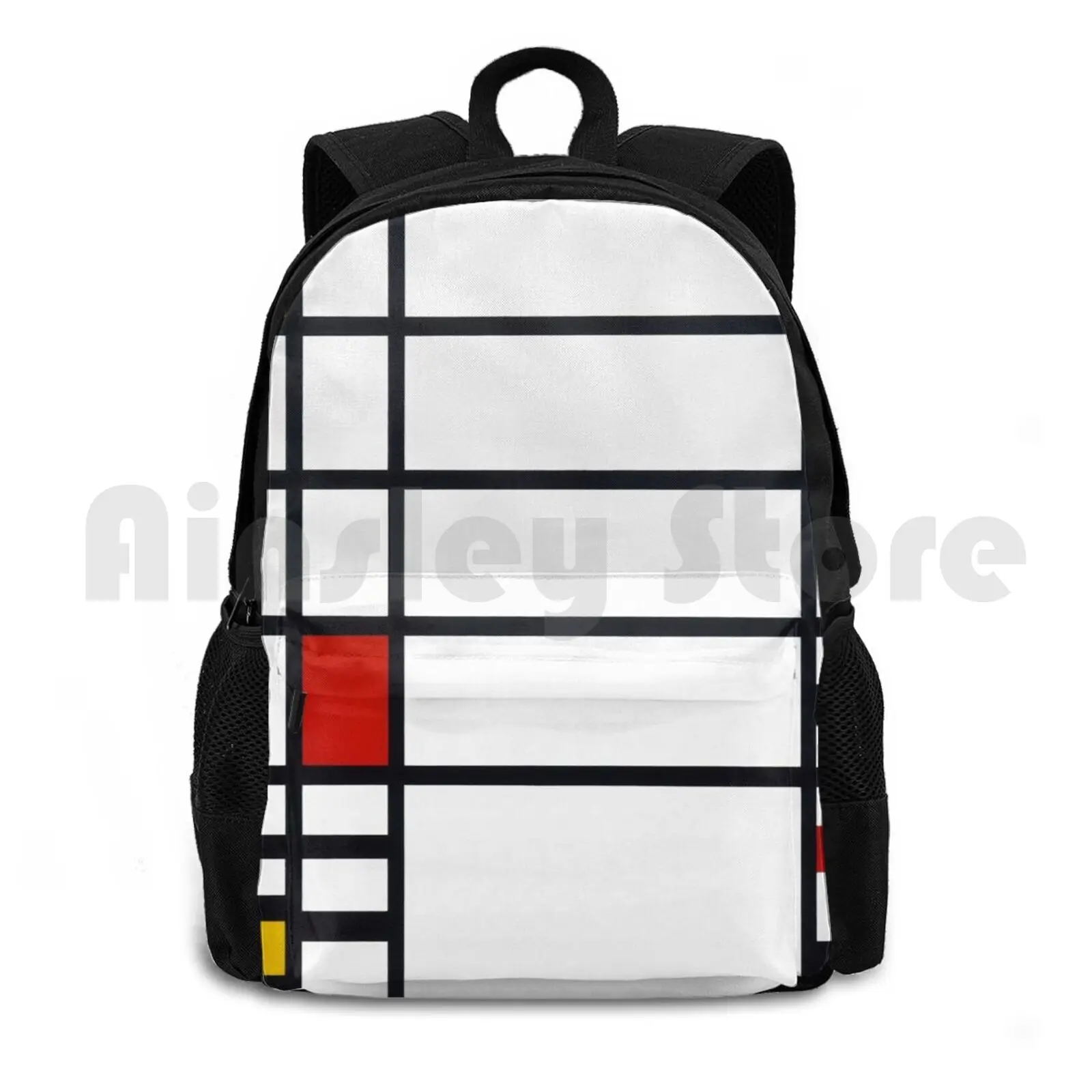 Trafalgar Square ( High Resolution ) , Mondrian Outdoor Hiking Backpack Riding Climbing Sports Bag Mondrian Mondriaan Piet