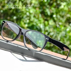 CRIXALIS Classic Oval Blue Light Glasses Women TR90 Transparent Reading Eyeglasses Frame Men UV400 Computer Glasses For Female