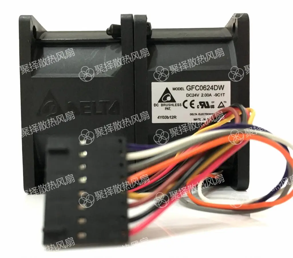 New and original in GFC0624DW 24 v 2.00 A 6 cm 6076 frequency converter cooling fan violence