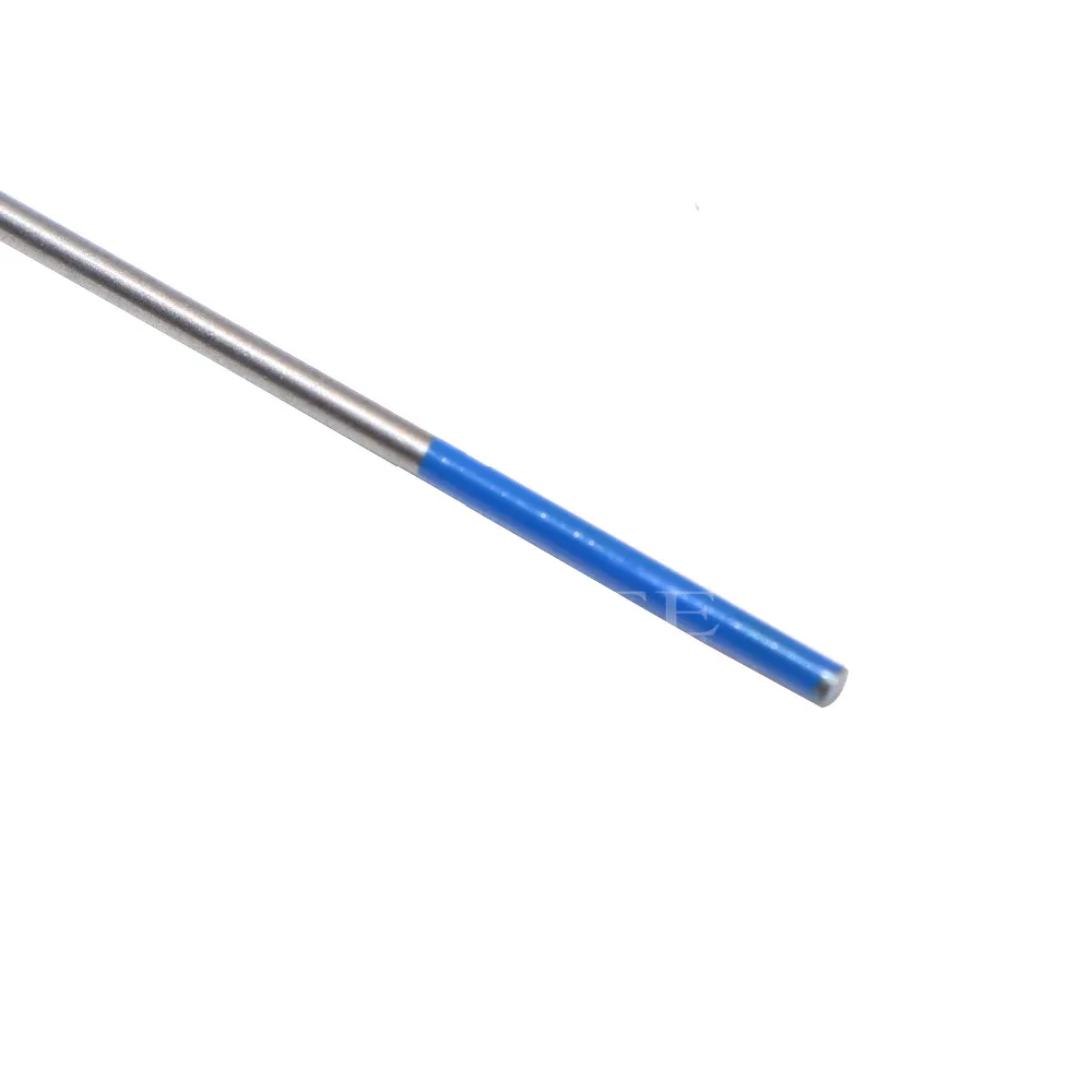 10pcs 2% Lanthanated WL20 TIG Tungsten Electrode 1.0 x 175mm Blue Metalworking