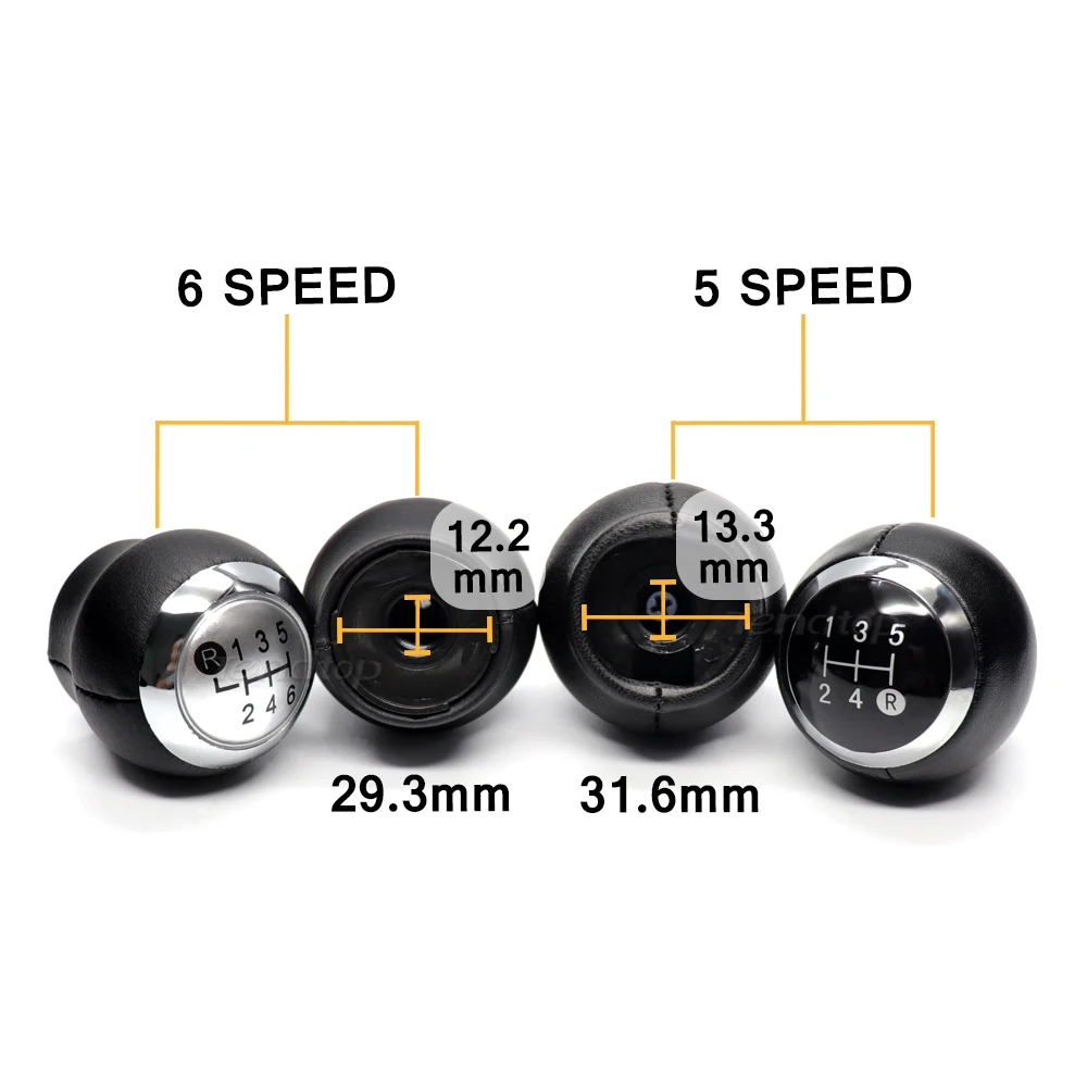 High Quality 1 Pc New Auto Car 6 Speed Gear Stick Shift Knob For Toyota Urban Cruiser Rav4 D4D Avensis Yaris Altis Scion TC