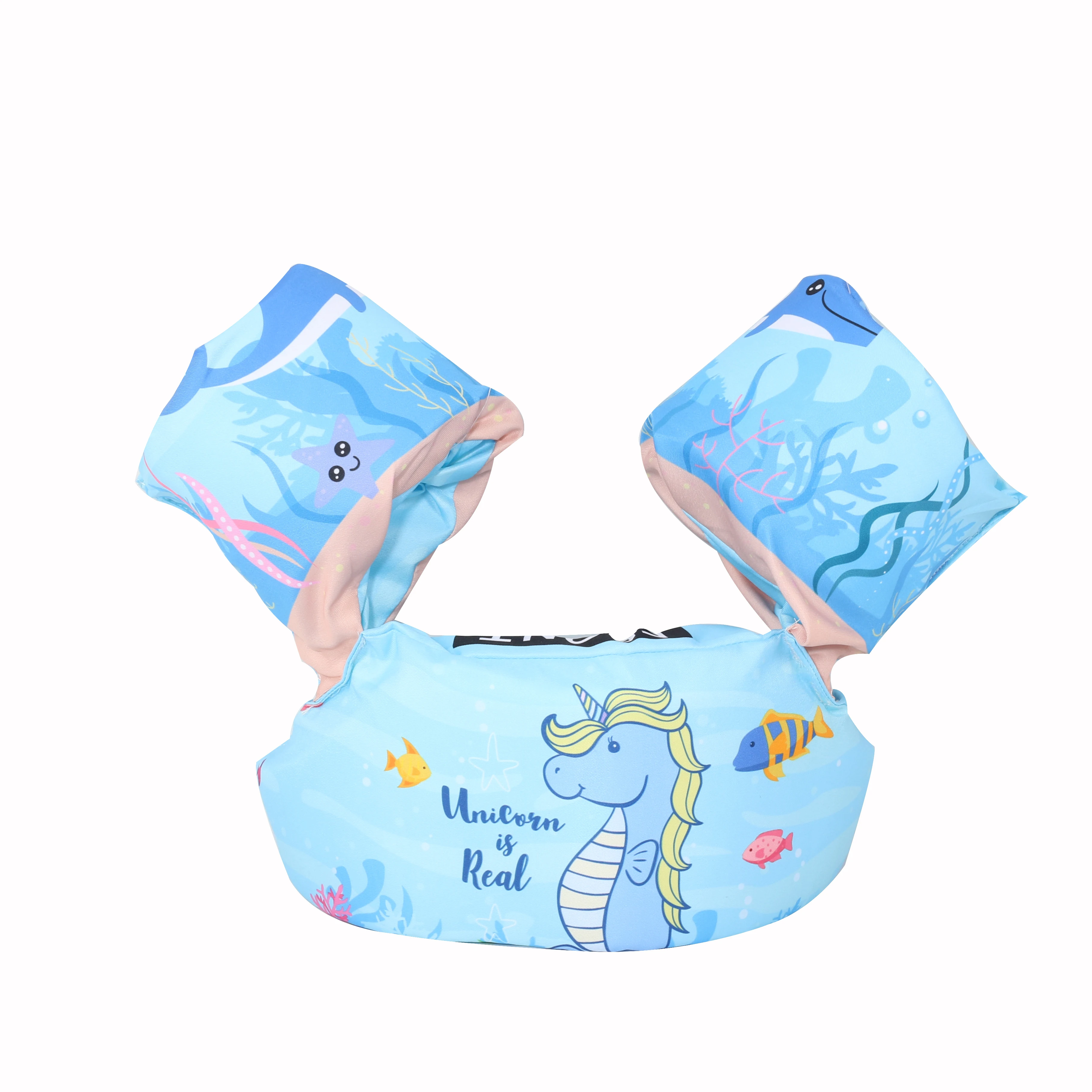 baby puddle jumper water sports swimsuit Float Cartoon Arm Sleeve Life Jacket Swimsuit Foam Safety Swimming Training Floating