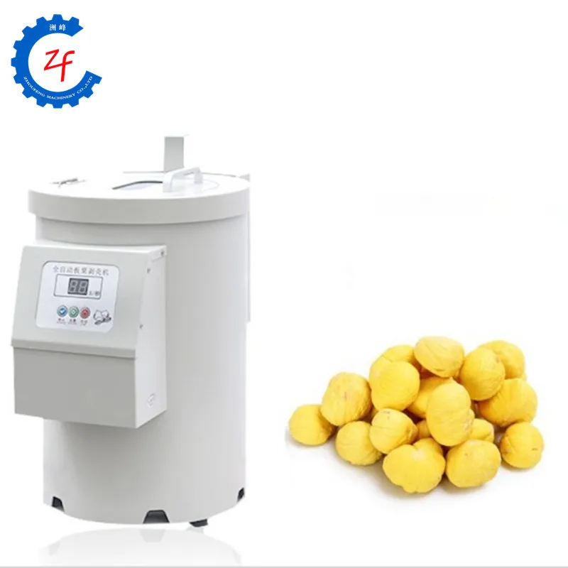 Hot Sale Chestnut Decorative Chestnut Kernel Mengupas Mesin Penembakan Chestnut Shell Menghapus Mesin