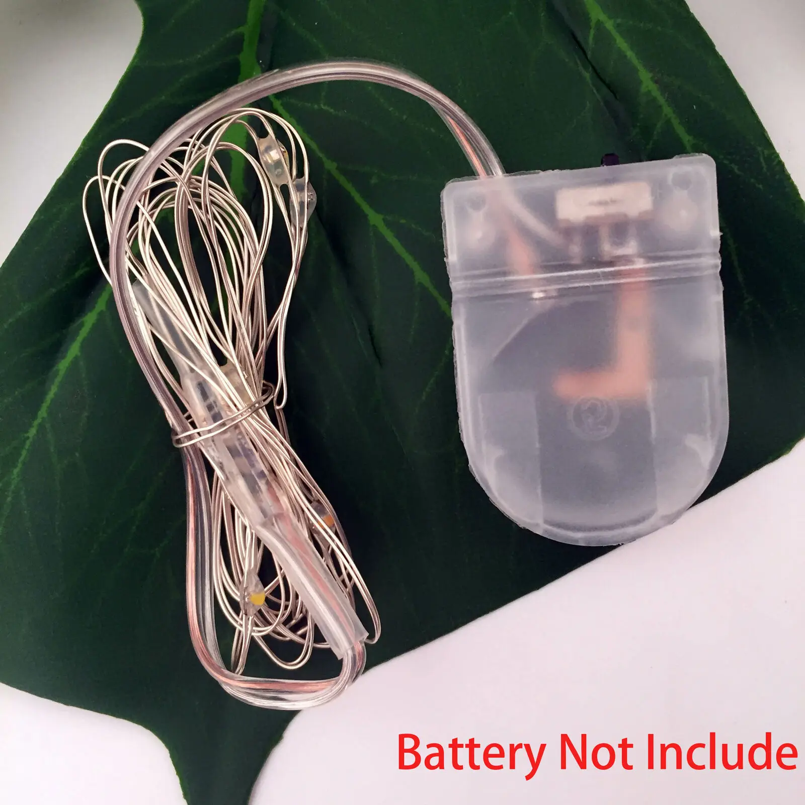 MIni Battery Powered LED String light 1M 1.5M 2M Fairy Lights Copper Wire For Christmas Garland Wedding Party Indoor Room Decor