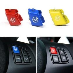 For BMW 3 Series M3 E90 E91 E92 E93 Steering Wheel M Mode Button 2007-2013 M Sport Auto Accessories Red Blue Yellow