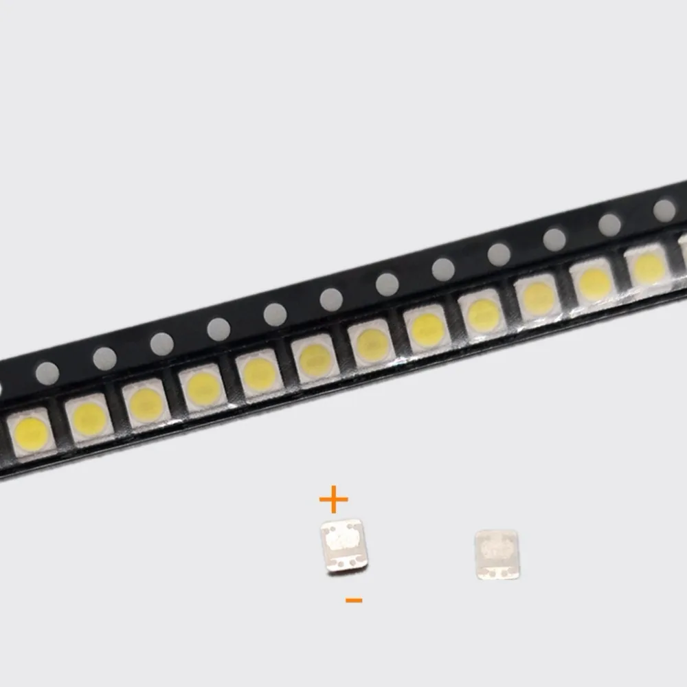 Original 125 lm LED-Hintergrundbeleuchtung 1210 3528 2835 3 V 1 W 300 mA Kalt kaltweiß für TV Innotek LCD-Hintergrundbeleuchtung LED-TV-Anwendungsreparatur – Detail 1