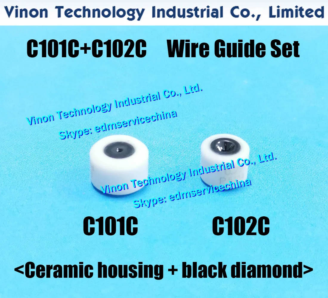 

Ø0.30mm Wire Guide Set C101+C102 (Ceramic Housing+Black Diamond type) 432.512+432.814, 200432512, 135011604, 200432814, 13501160