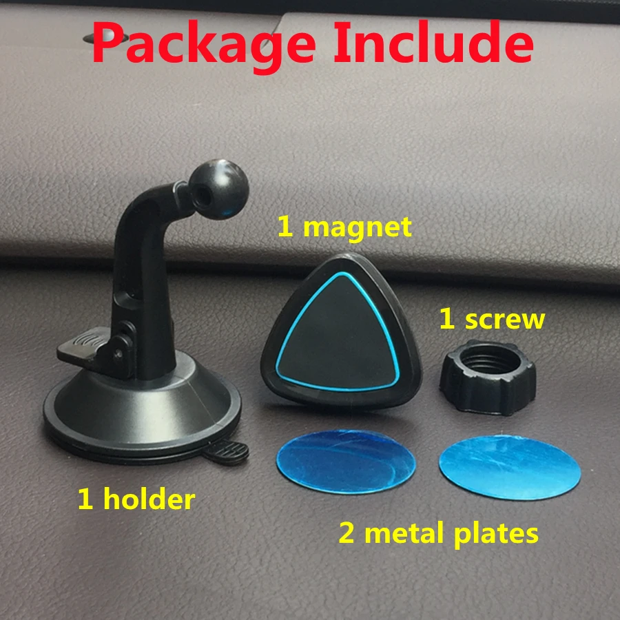 New Carbon Fiber Magnetic Holder Car Phone Holder Stand Mount Display Bracket Stand Support 360 Rotatable Car Holder Magnetic