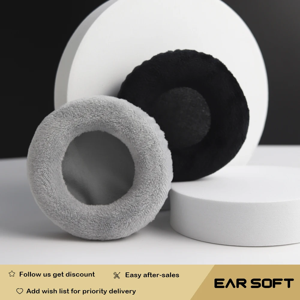 

Earsoft Replacement Cushions for JBL Tune 500BT Headphones Cushion Velvet Ear Pads Headset Cover Earmuff Sleeve