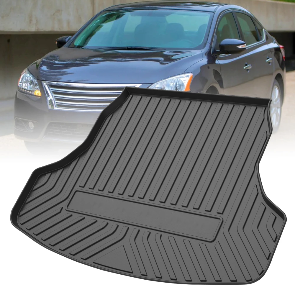 

Custom Car Trunk Mat For Nissan Sentra 2013 2014 2015 2016 2017 2018 2019 2020 Car Accessories Custom Cargo Liner