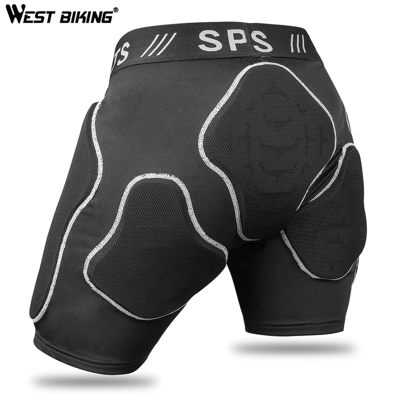 West Fietsen Skiën Skate Korte Sbr Schokabsorptie Beschermende Outdoor Sport Gear Pad Snowboard Skateboard Shorts Voor Vrouwen Mannen