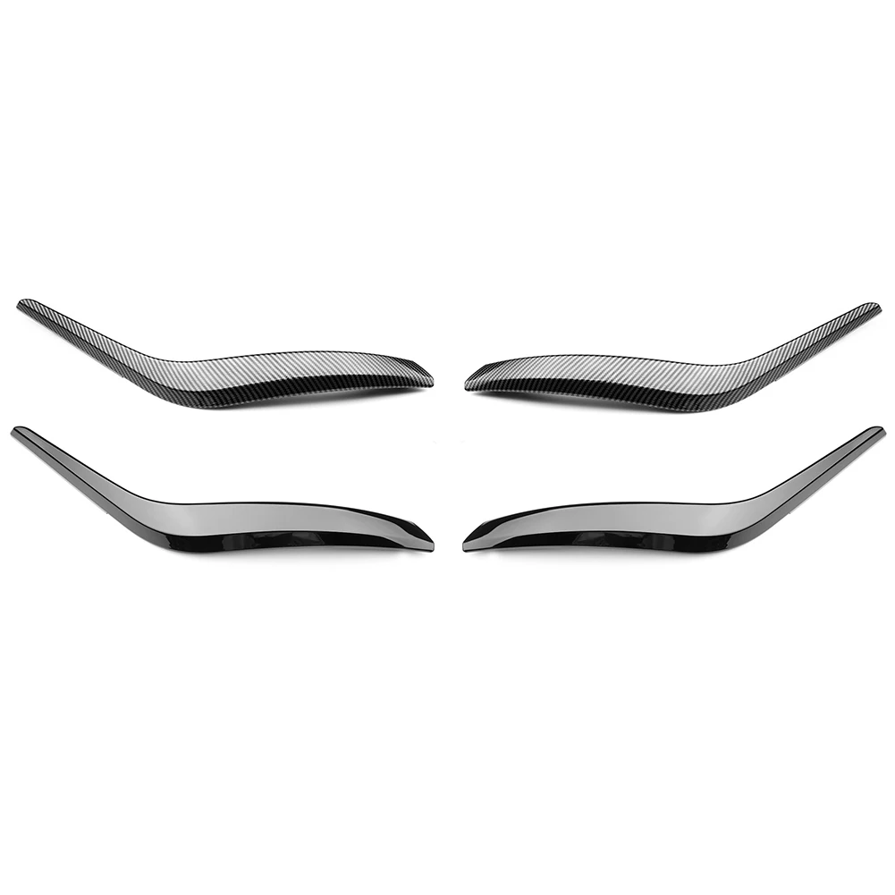 2Pcs Car Inner Door Panel Handle Pull Trim Cover For BMW E84 X1 2010 2011 2012 2013 2014 2015 2016 ABS Plastic