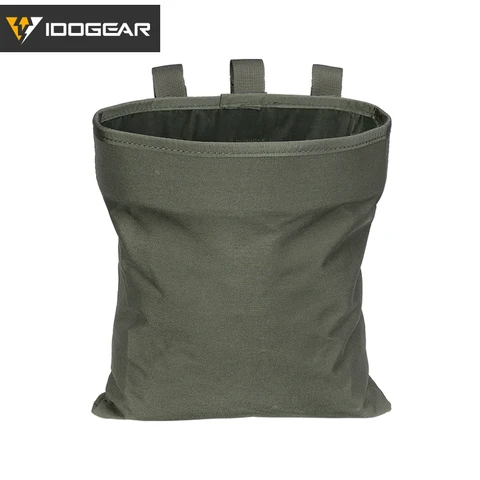 Тактический подсумок IDOGEAR Molle черный - универсальный аксессуар для снаряжения — изображение товара