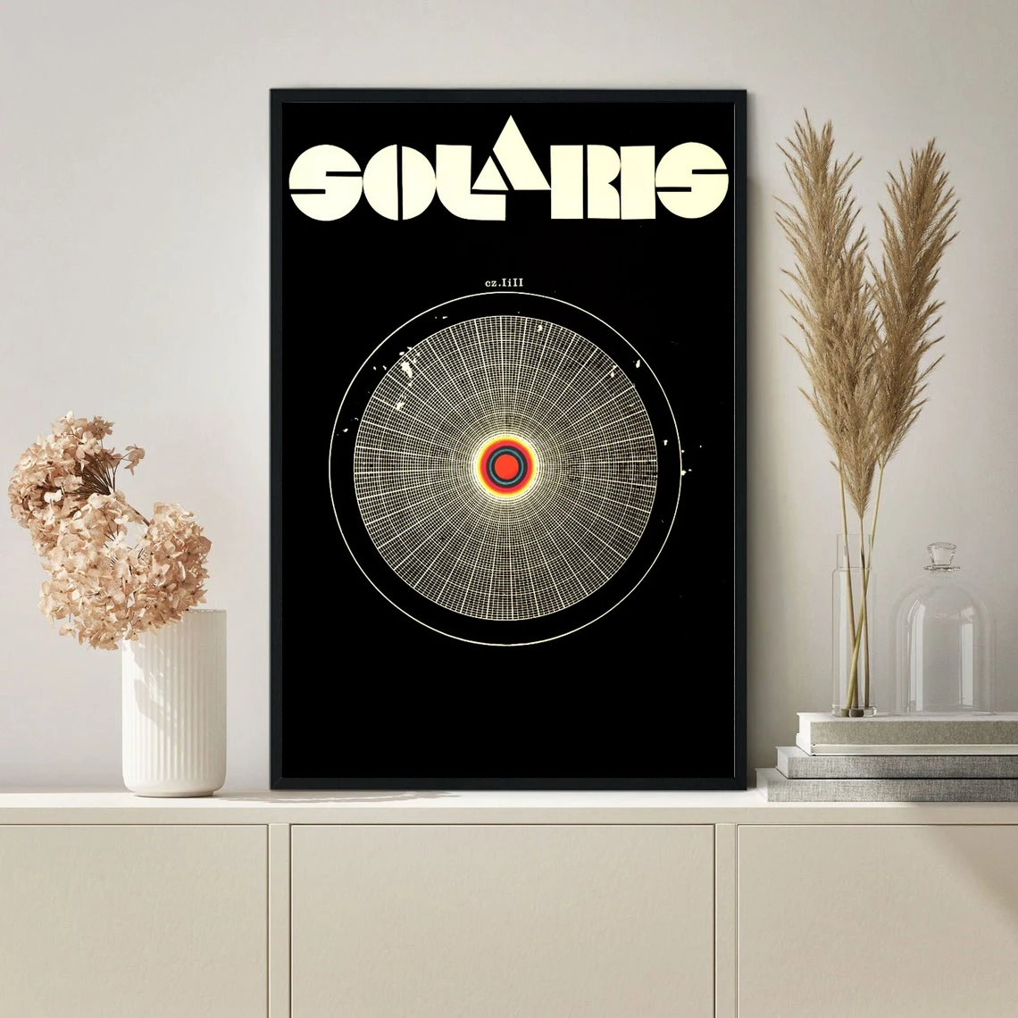 

Solaris, 1972, научная фантастика, кинопостер, холст, печать, настенная живопись, украшение для дома