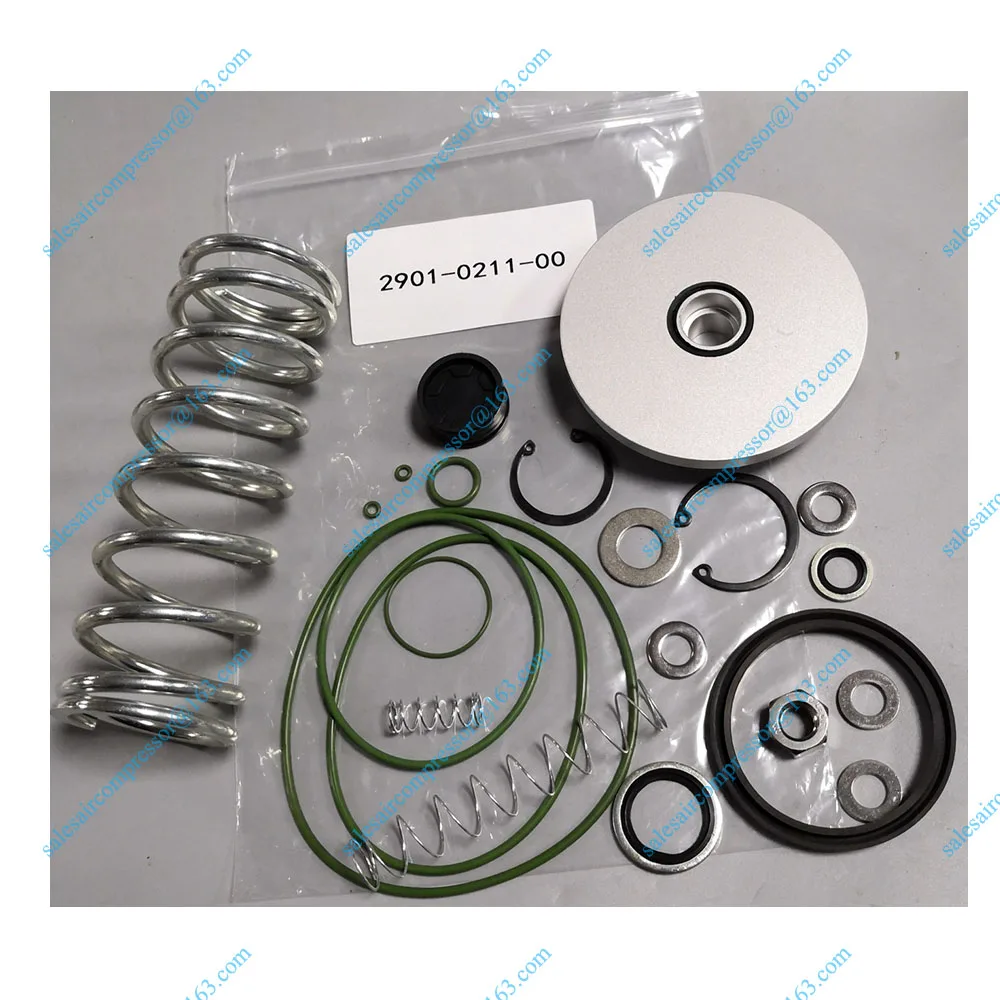 

inlet valve service kit air compressor part unloader valve kit 2901021100 for atlas copco GA30 GA37 GA55