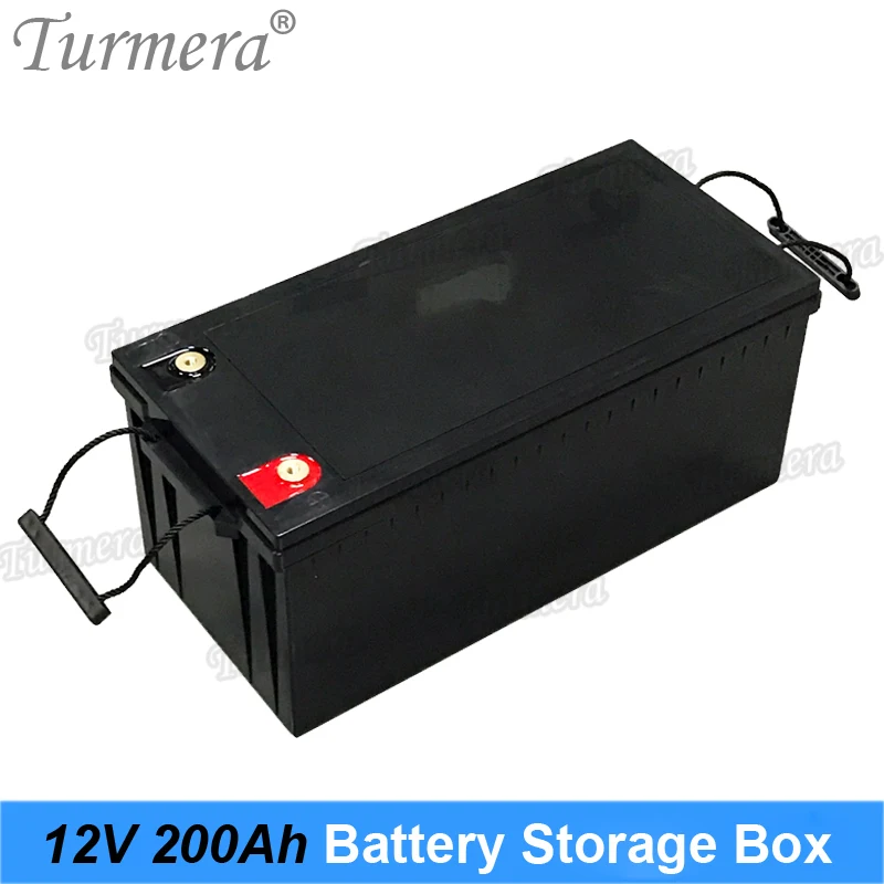 Turmera 12V 24V 48V Battery Storage Box for 3.2V 280Ah 200Ah Lifepo4 Battery Solar Energy System and  Uninterrupted Power Supply