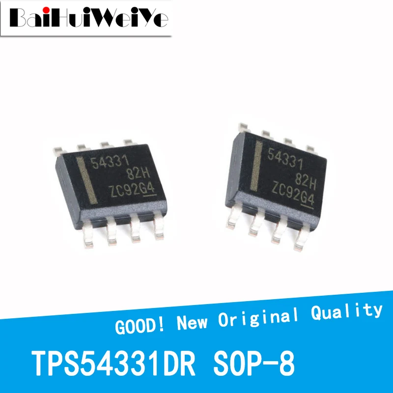 5Pcs/Lot TPS54331DR TPS54332DDA TPS54332DDAR Chip DC/DC Converter Buck 3A 28V SMD  SOP8 SOP-8 Good Quality Chipset