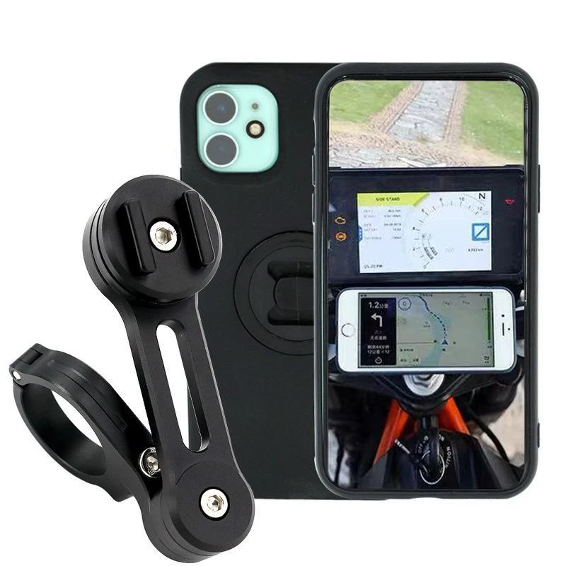 Motorcycle Suporte Cellphone Holder for IPhone 7/8/7P/8P/X/XS/XR/11/11Pro GPS Handlebars Mount Connect Bike Support