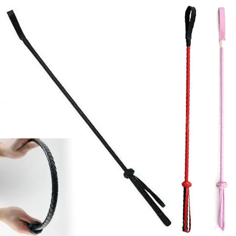 71cm fantasy Bondage Boutique Leather Riding Crop BDSM Whips paddle canes Fetish spank slave submission sex toys for couples