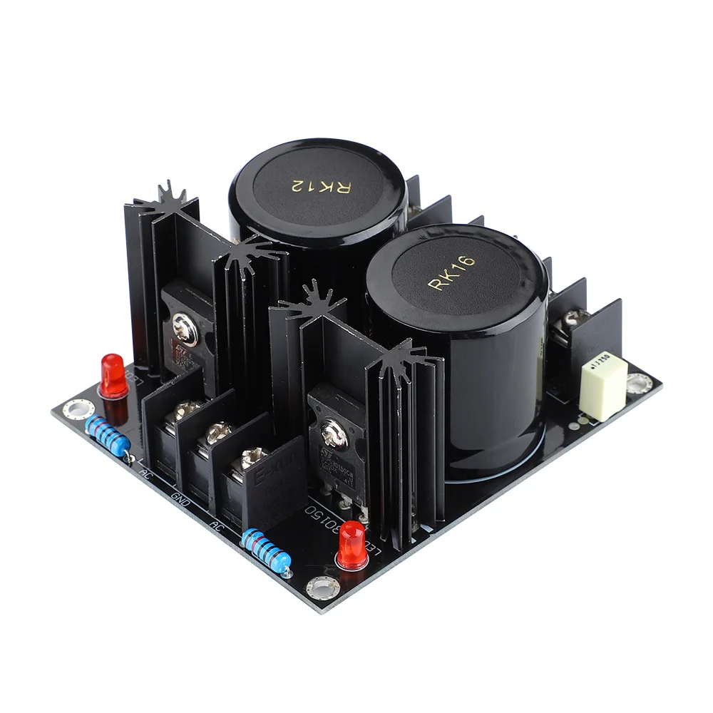 AIYIMA 120A Amplifier Rectifier Filter High Power Schottky Rectifier Filter Power Supply Board For Home Theater 10000uf 50V
