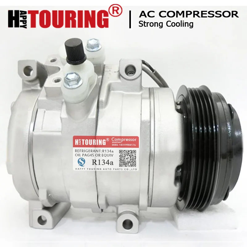 

New 10S15C AC Compressor Pump for TOYOTA Townace 88320-BZ120 447280-0191 447220-5071 88410BZ141 88320BZ120 4472800191 4472205071