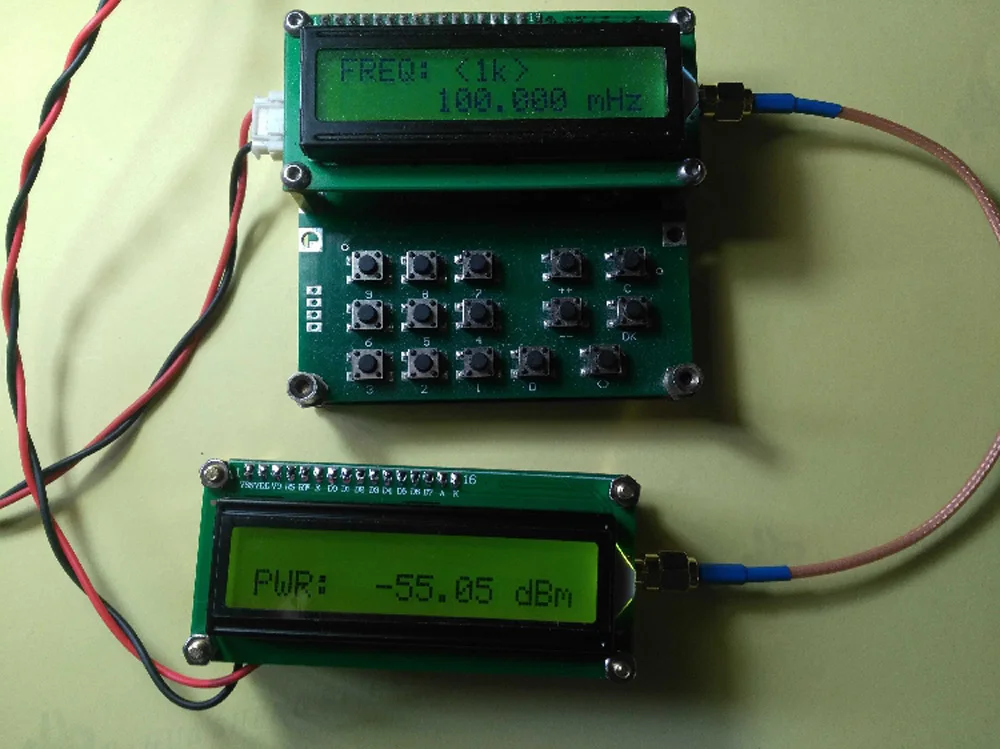 5kHz -- 2700mHz misuratore di potenza RF semplice misuratore di rilevamento del segnale spaziale a banda larga GL2700 per radioamatori