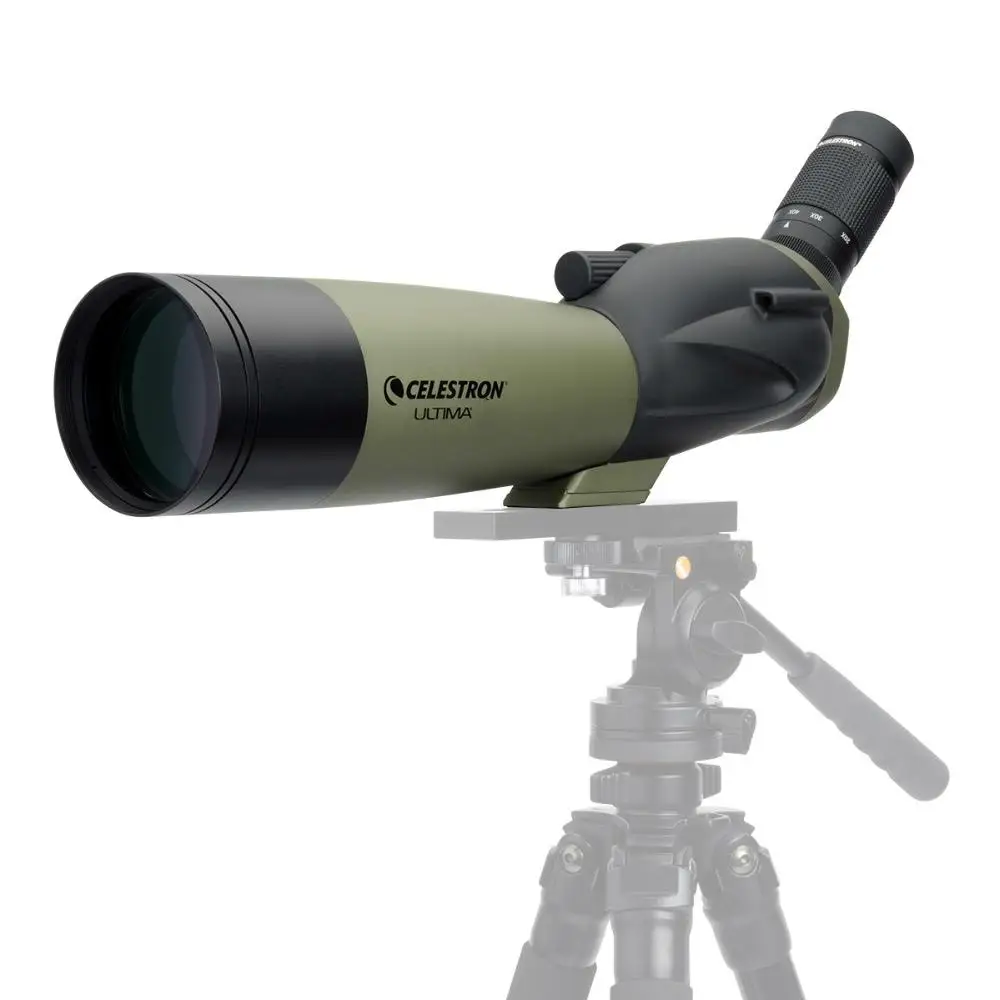 

Celestron 45 Degree 65mm Refractor Spotting Scope 18x-55x Zoom Telescope Multi-Coated for Bird Watching Hunting Travel