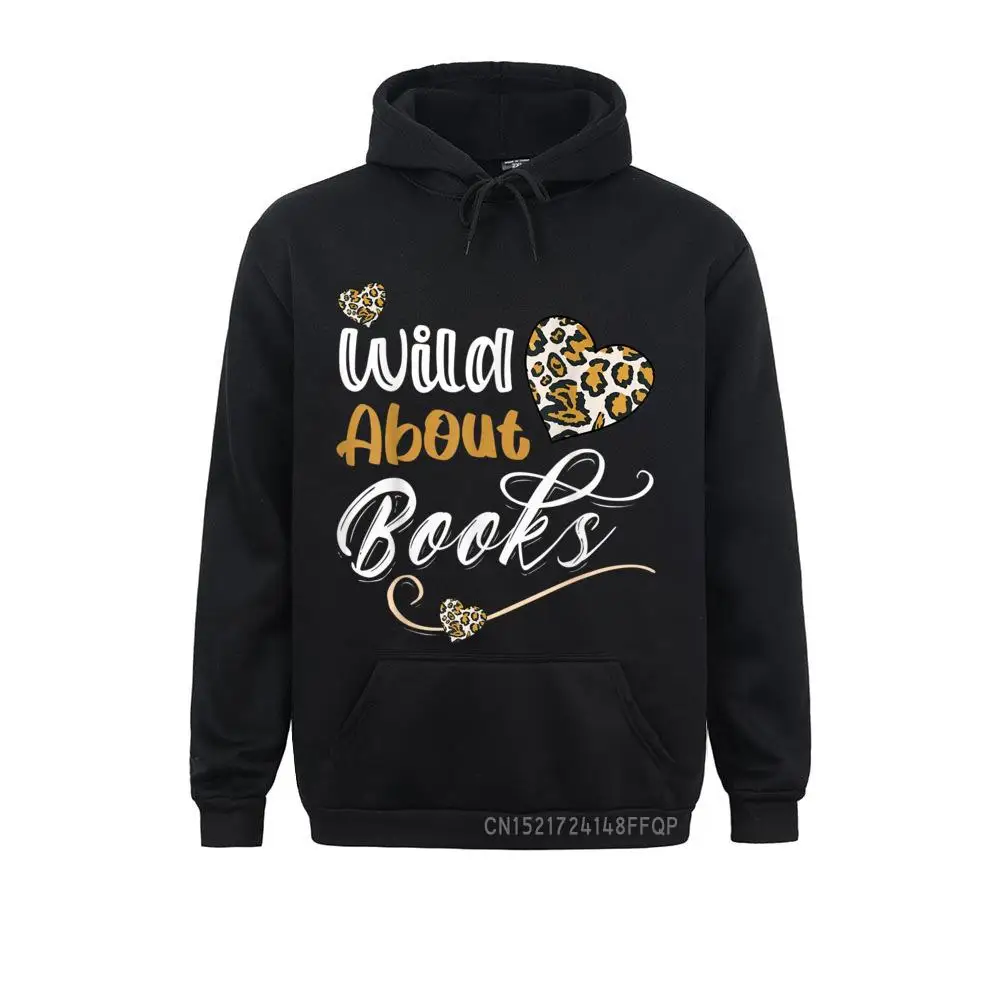 Wild About Books Leopard I Love Reading Book Lover Designer Beach Sweatshirts Labor Day Hoodies For Adult Hoods Birthday