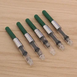 High Quality 5pcs 2.6mm Ink Converter Pen Refills Green Stationery Office School Supplies Writing Gift New