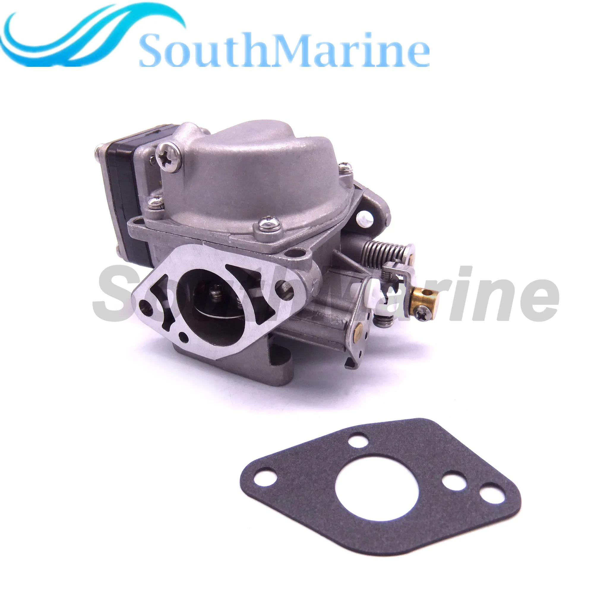 

Outboard Motor 3303-812647T1 3303-812648T Carburetor Assy and 16327 27-16327 Gaskets for Mercury Marine 2-stroke 4HP 5HP