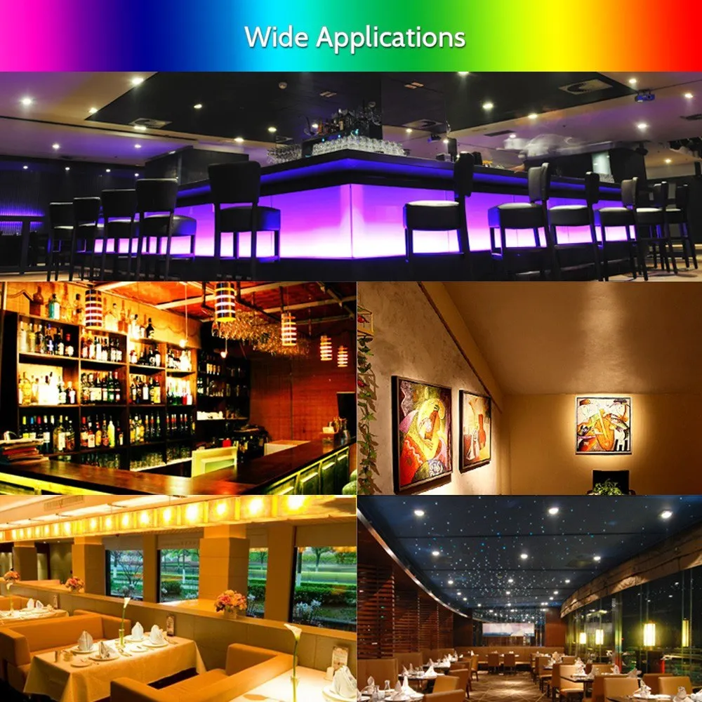 Mini lámpara LED RGB para escenario, AC95-240V, 15W