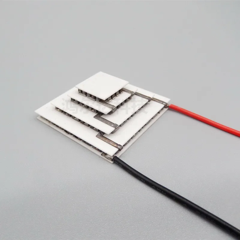 14V Four-layer Refrigeration Chip TEC4-24606, 6A, Temperature Difference 107 Degrees Semiconductor Refrigeration Chip 40x40