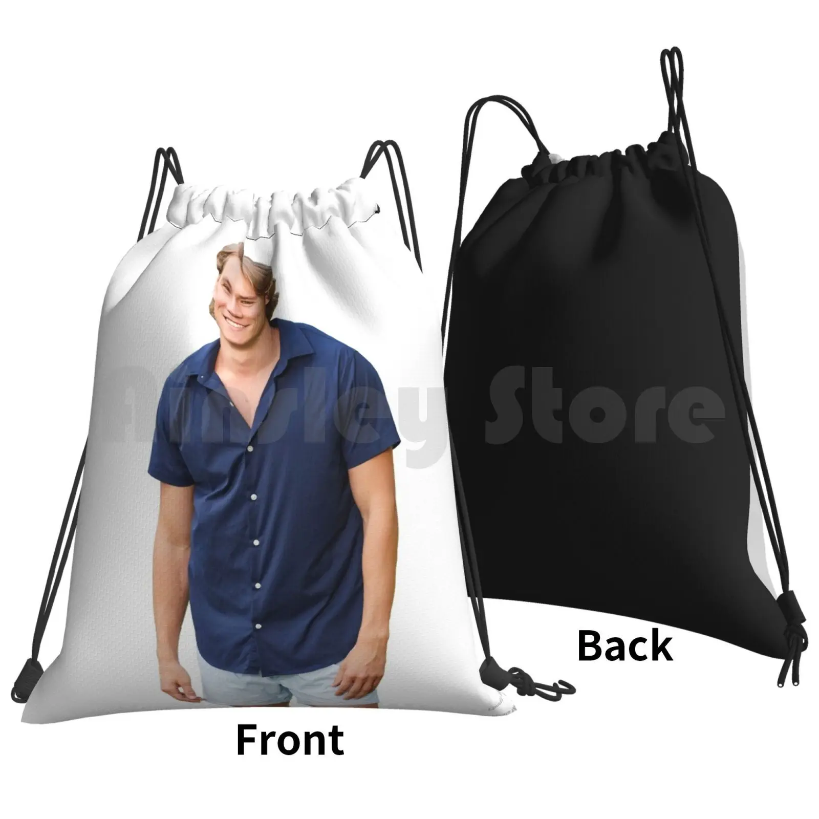 John Paul Jones Picture Backpack Drawstring Bag Riding Climbing Gym Bag John Paul Jones Jpj John Paul Jones Bachelorette The