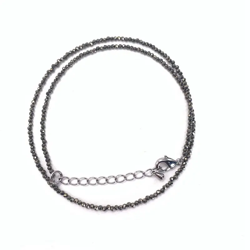 Natürlicher Kristallquarz-Achat-Turmalin-Stein, 2–3 mm, Schneidperlen, Mini-Halsketten, Armband eignen sich für Geschenke für Männer und Frauen – Detail 29