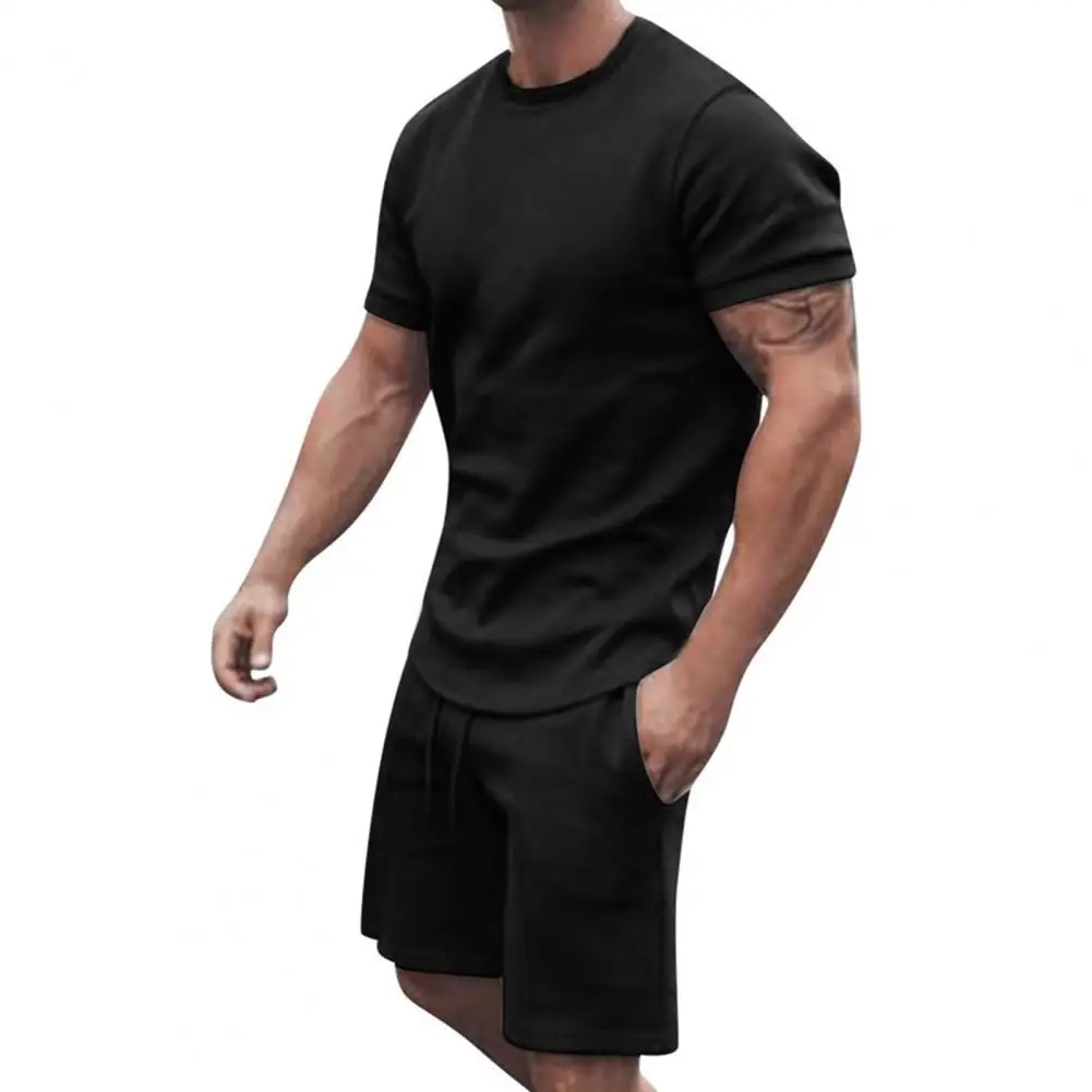 Dres męski zestaw wokół szyi miękkie oddychające dorywczo mężczyzn zestaw odzieży sportowej Fitness Sport Running zestawy strojów спортивный костюм