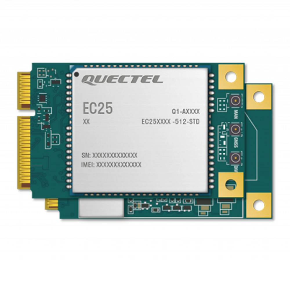 Modem industriel EC25 EC25-AF/EC25AFFA-MINIPCIE 4G LTE FDD-LTE B2/B4/B5/B12/B13/B14/B66/B71