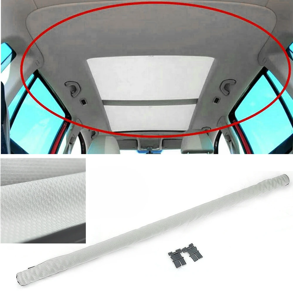 

Sunroof Curtain Cloth For Volkswagen VW Sharan Tiguan Jetta Golf Q5 Yeti Superb Leon Sun Roof Window Roller Blind Shade Cover