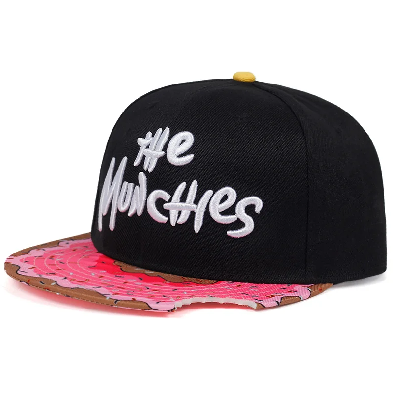 New THe MUNCHies embroidered baseball cap fashion hip hop street dance hat cotton wild hats men\'s Women\'s universal casual caps